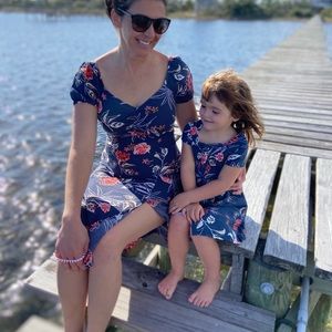 Mommy and Me Roxy Holiday Dresses